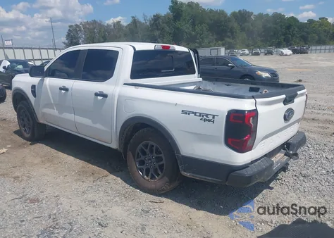 2024 Ford Ranger Xlt from USA, damaged, VIN 1FTER4HP1RLE60669